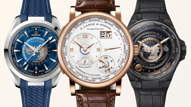 часовници за пътешественици: World Time и GMT модели