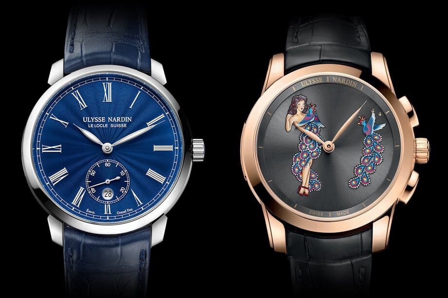 часовници Ulysse Nardin майстори в Grand Feu емайл циферблат