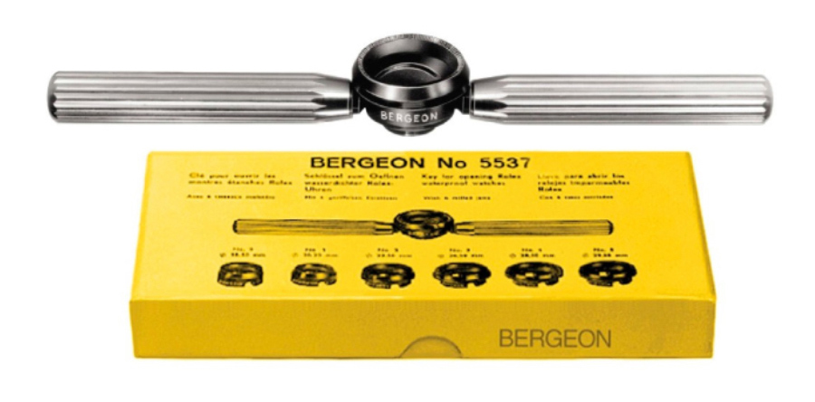 Bergeon 5537 комплект от 6 броя ключове за отваряне и затваряне на часовници